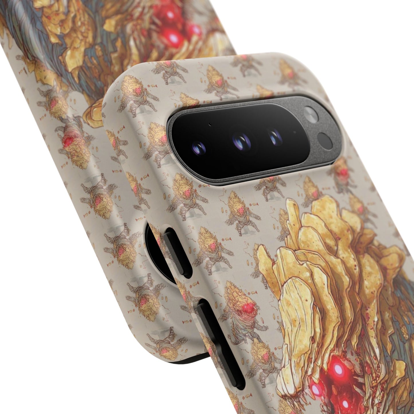 MOUMONS008 Phone Case — Gaming Beast with Red Eyes