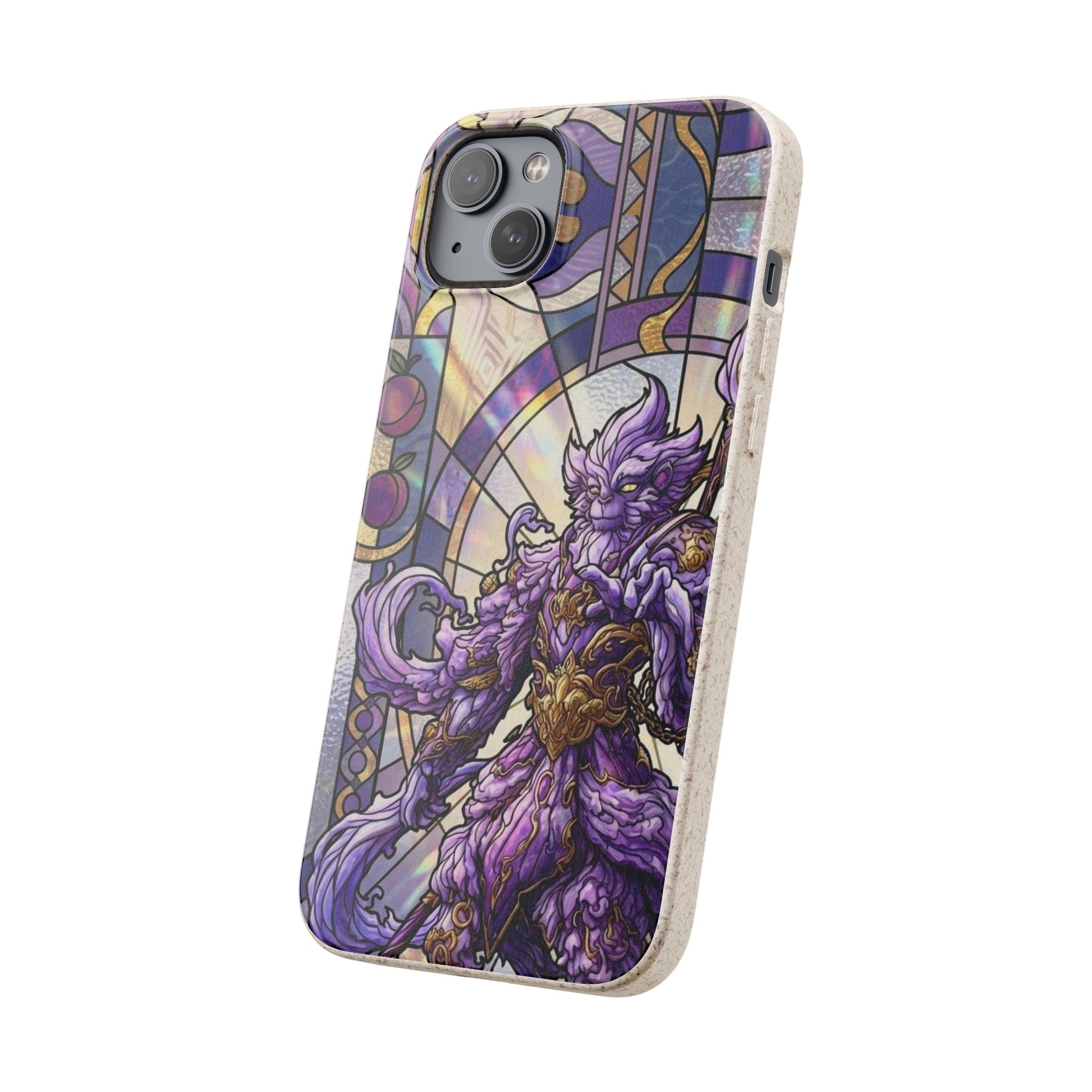 Special MOUMONS003 stained glass Biodegradable Phone Case