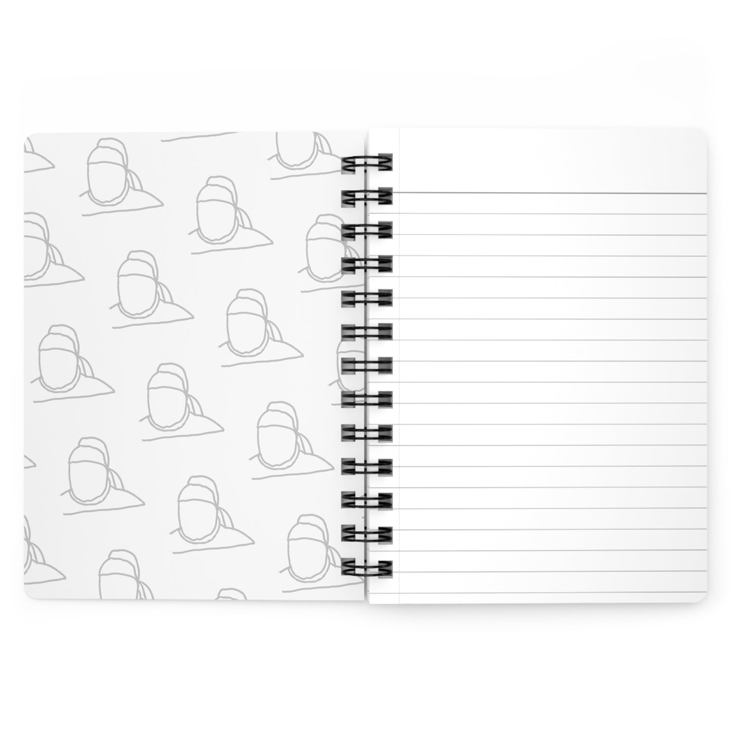 Spiral Bound Journal with Inspirational Character Design - Perfect for Writing, Doodles, Sketches, Gift for Artists, Creative Ideas, [...]