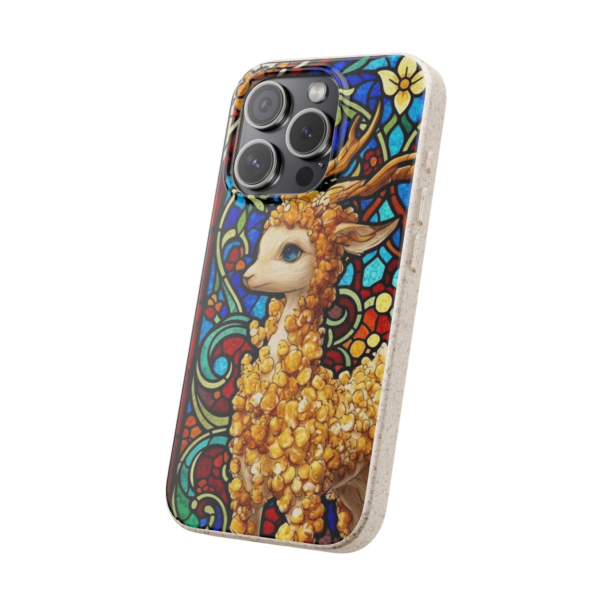 Special MOUMONS001 stained glass Biodegradable Phone Case