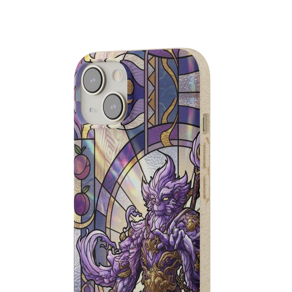 Special MOUMONS003 stained glass Biodegradable Phone Case