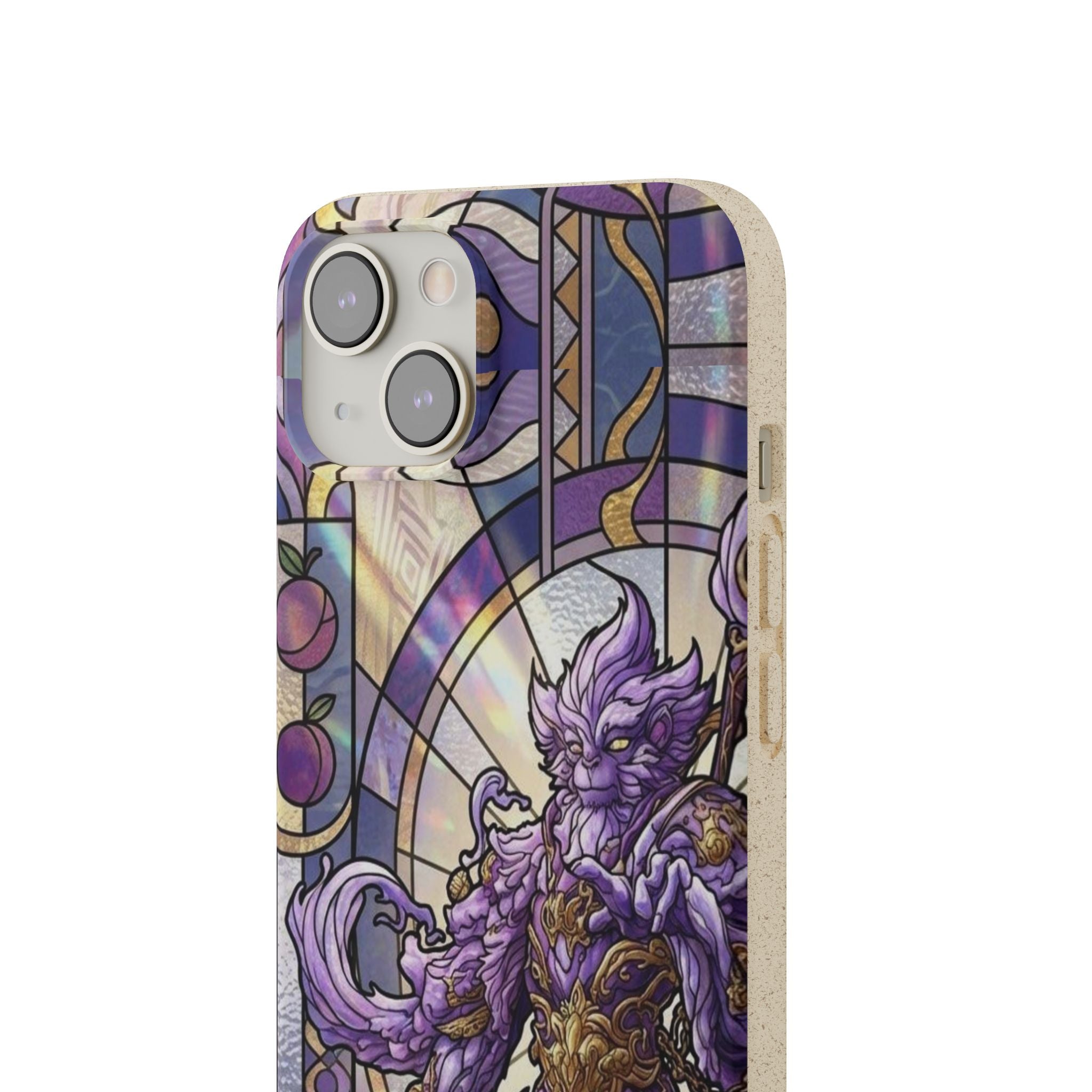 Special MOUMONS003 stained glass Biodegradable Phone Case