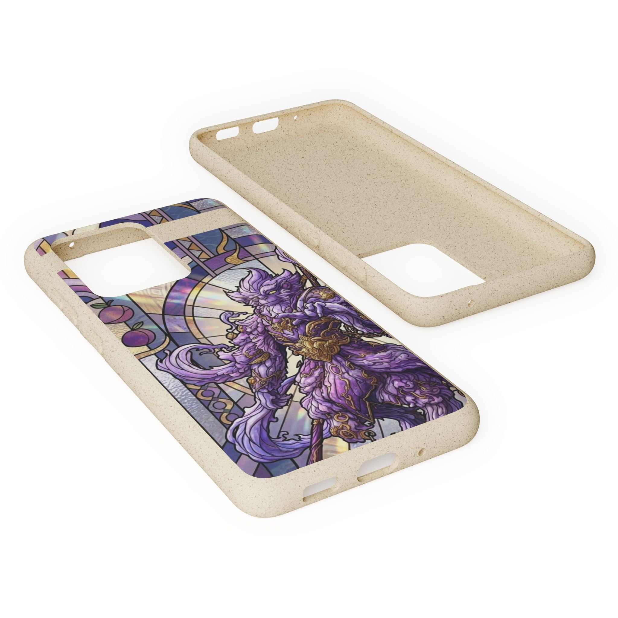 Special MOUMONS003 stained glass Biodegradable Phone Case