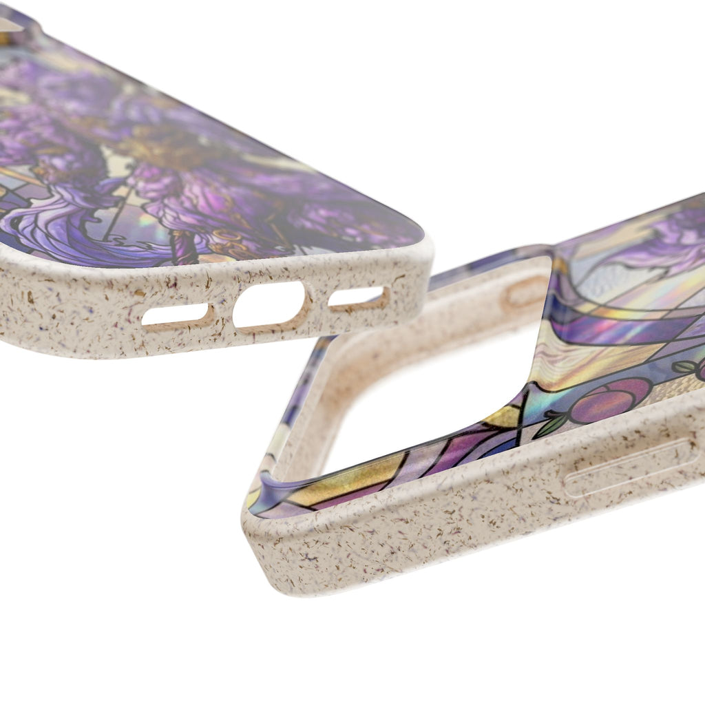 Special MOUMONS003 stained glass Biodegradable Phone Case