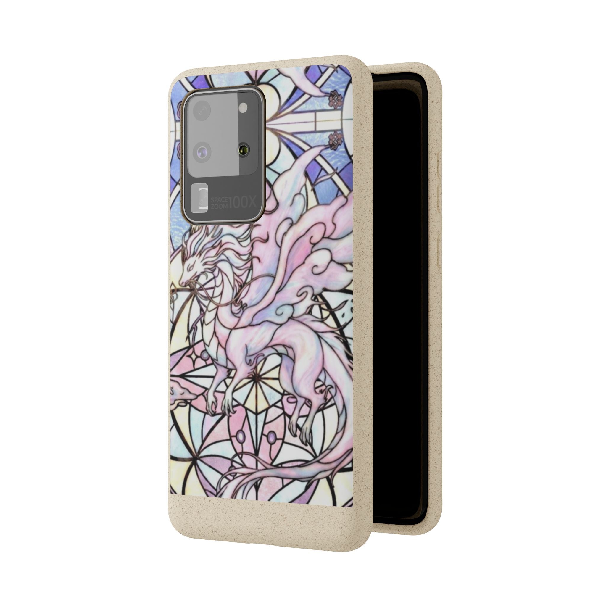 Special MOUMONS024 stained glass biodegradable Phone Case