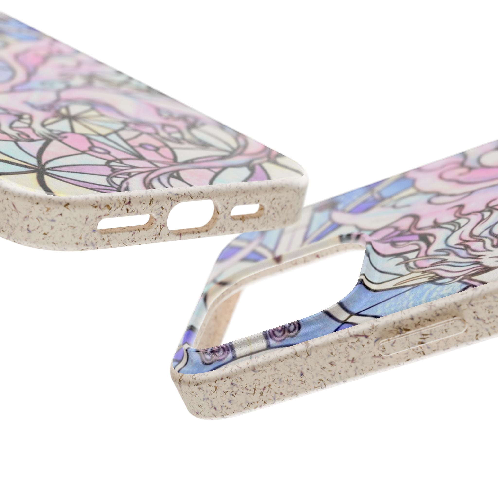 Special MOUMONS024 stained glass biodegradable Phone Case