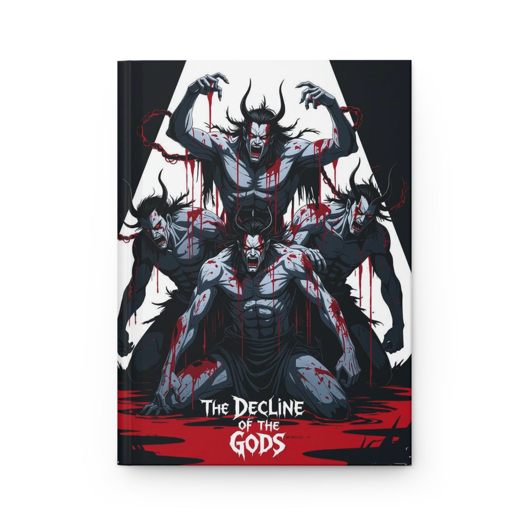 Hardcover Journal — The Decline of the Demons: Dark Horror Art Notebook