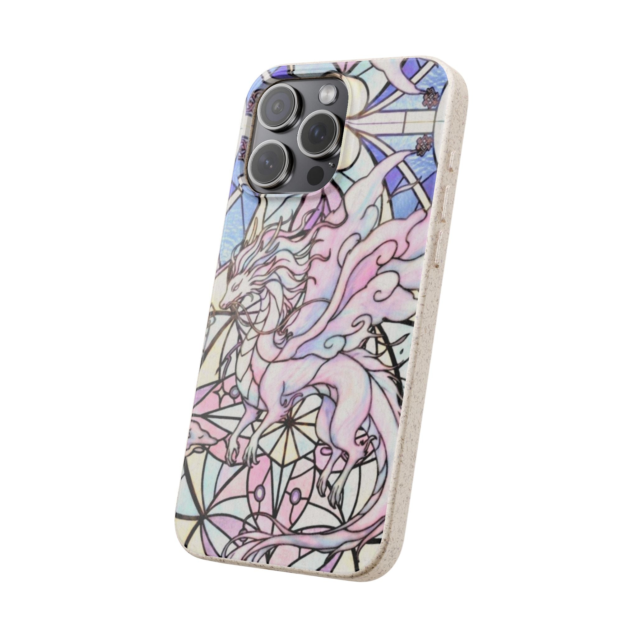 Special MOUMONS024 stained glass biodegradable Phone Case