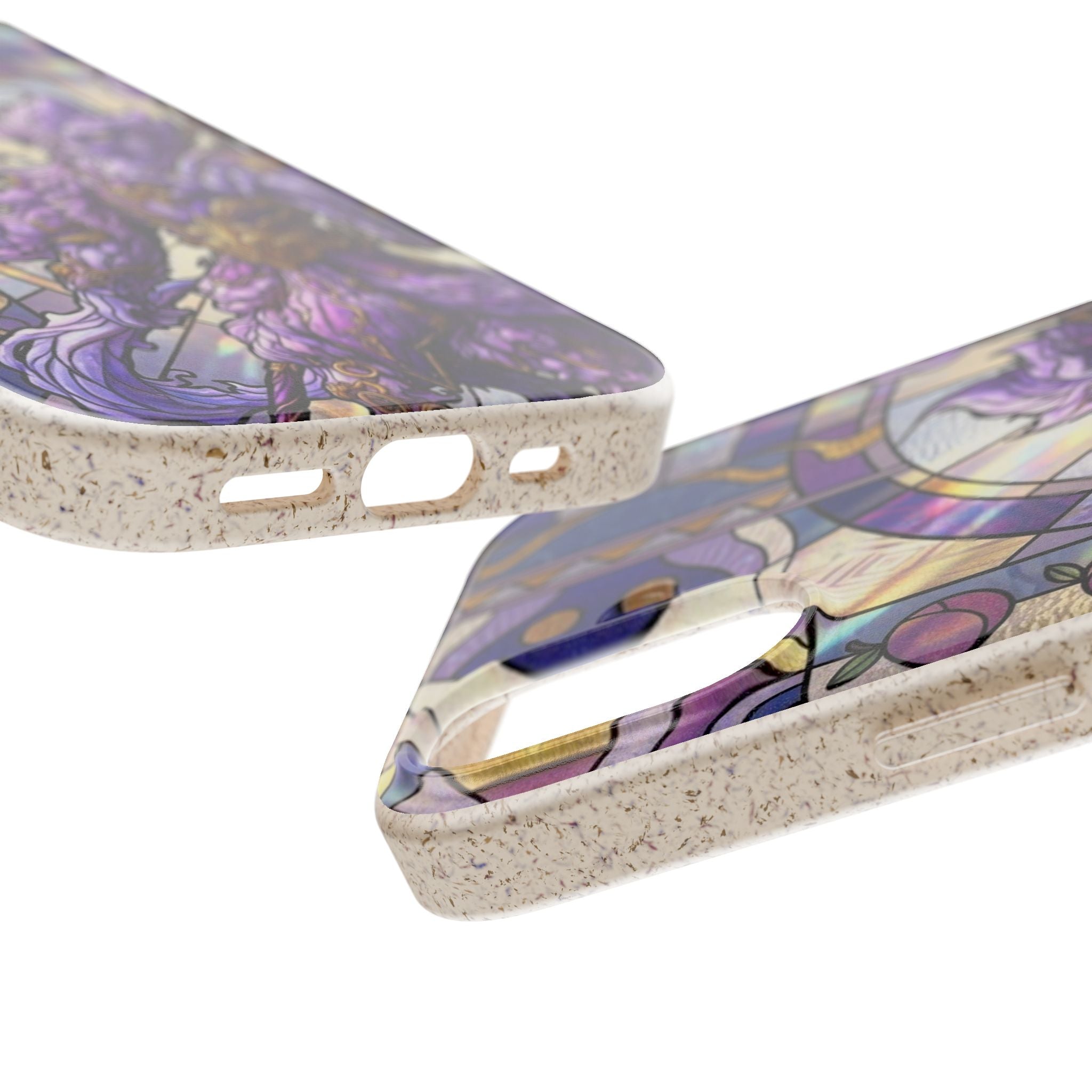 Special MOUMONS003 stained glass Biodegradable Phone Case