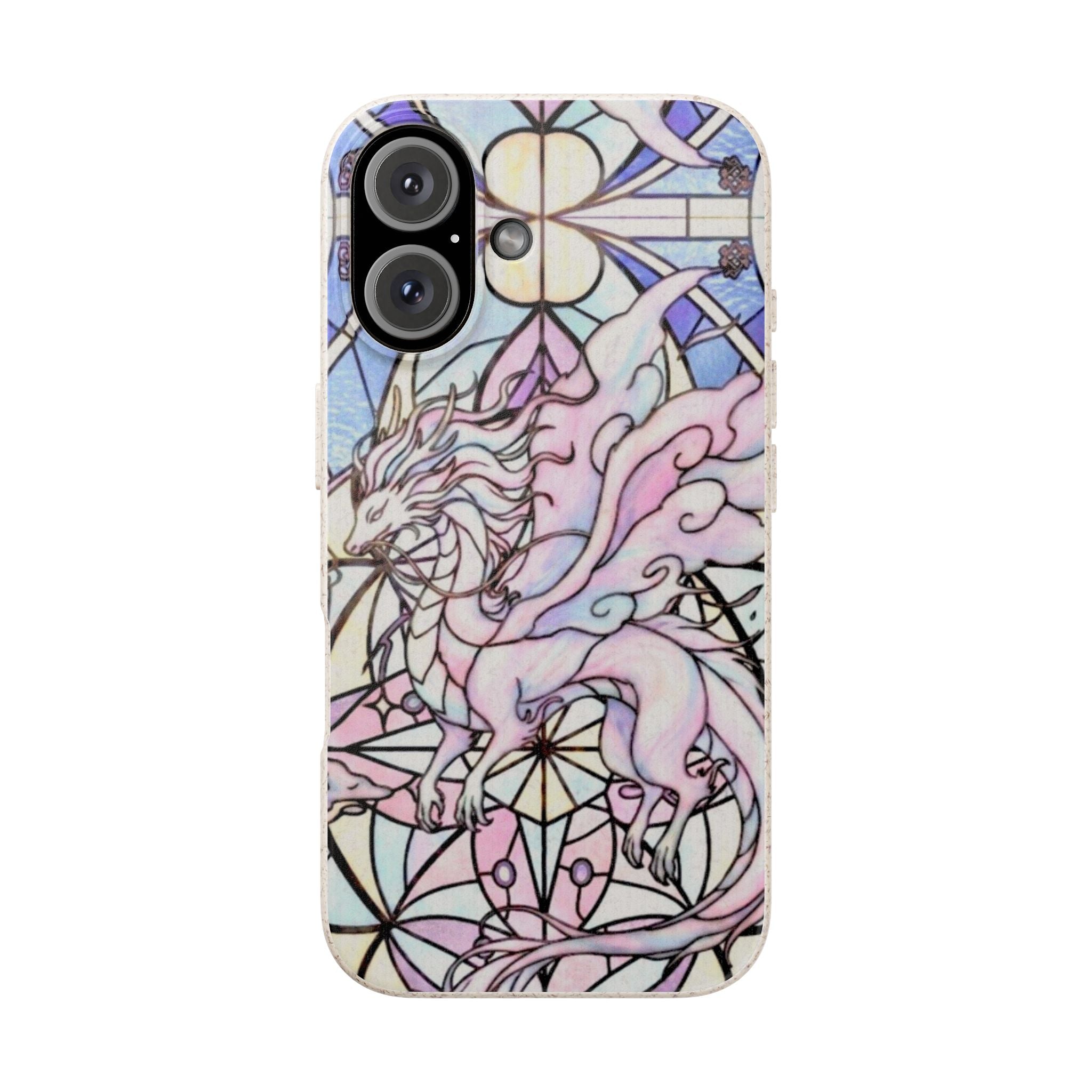 Special MOUMONS024 stained glass biodegradable Phone Case