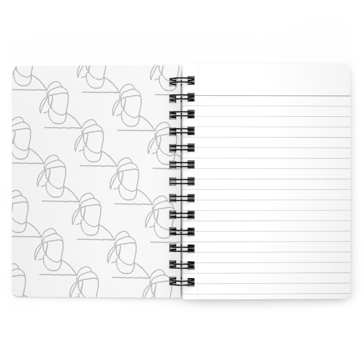 Spiral Bound Journal with Terracotta Warriors Design, Sketchbook, Gift for Artists, Traveler's Notebook, Creative Writing Diary, [...]