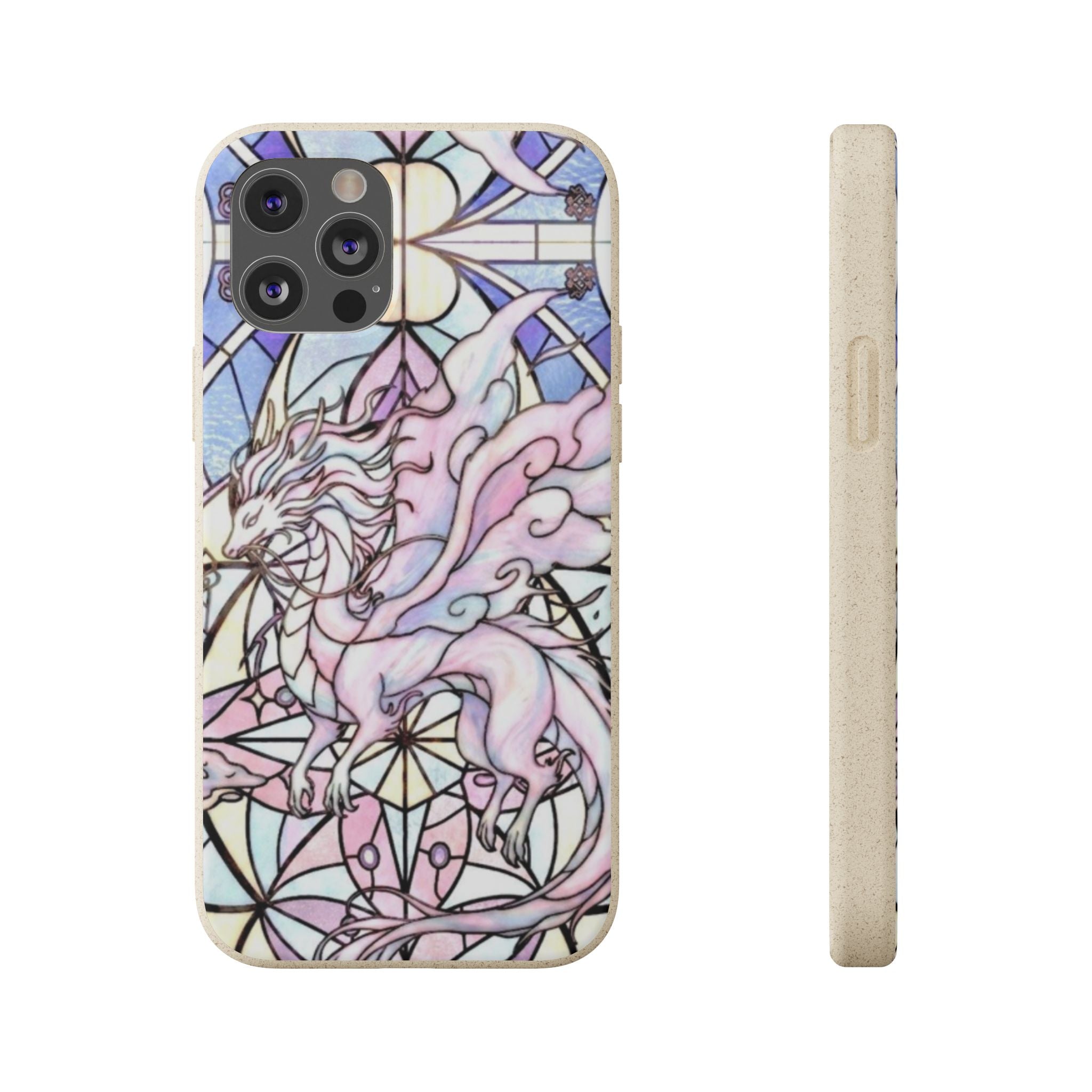 Special MOUMONS024 stained glass biodegradable Phone Case