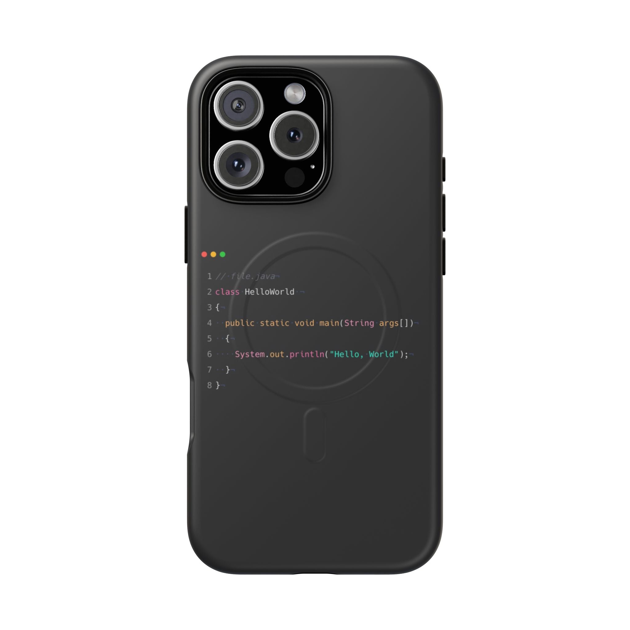 Talking Case Series 004 Tough Magnetic Case