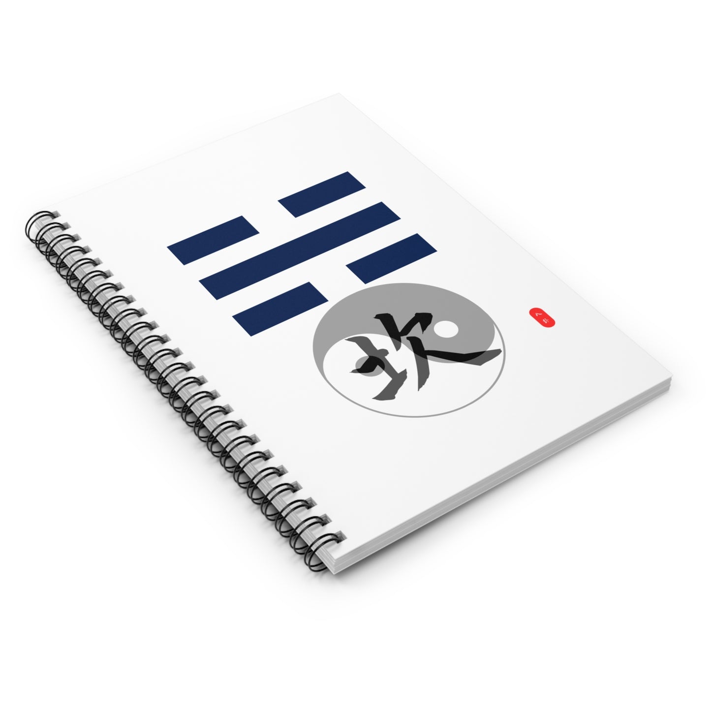 Spiral Notebook - Chinese Wizard Bagua Series, Ruled Line