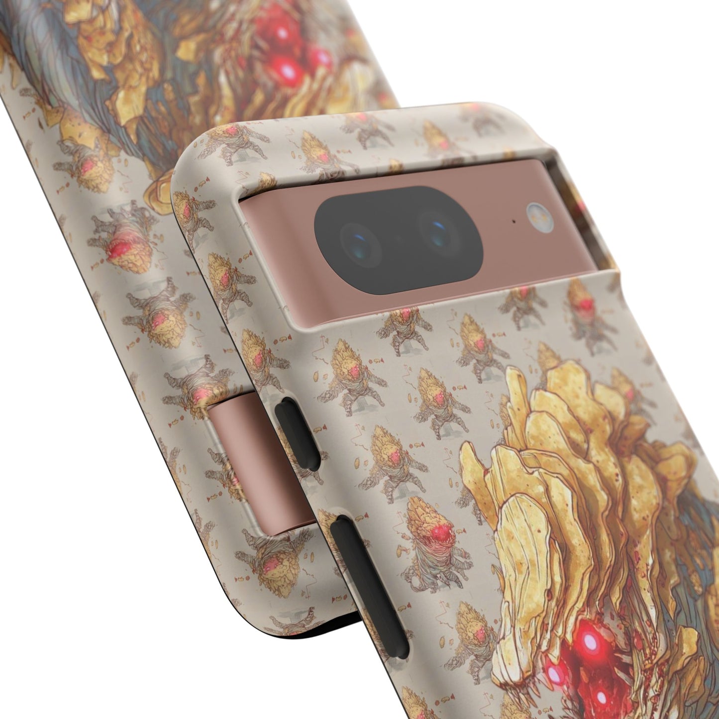 MOUMONS008 Phone Case — Gaming Beast with Red Eyes