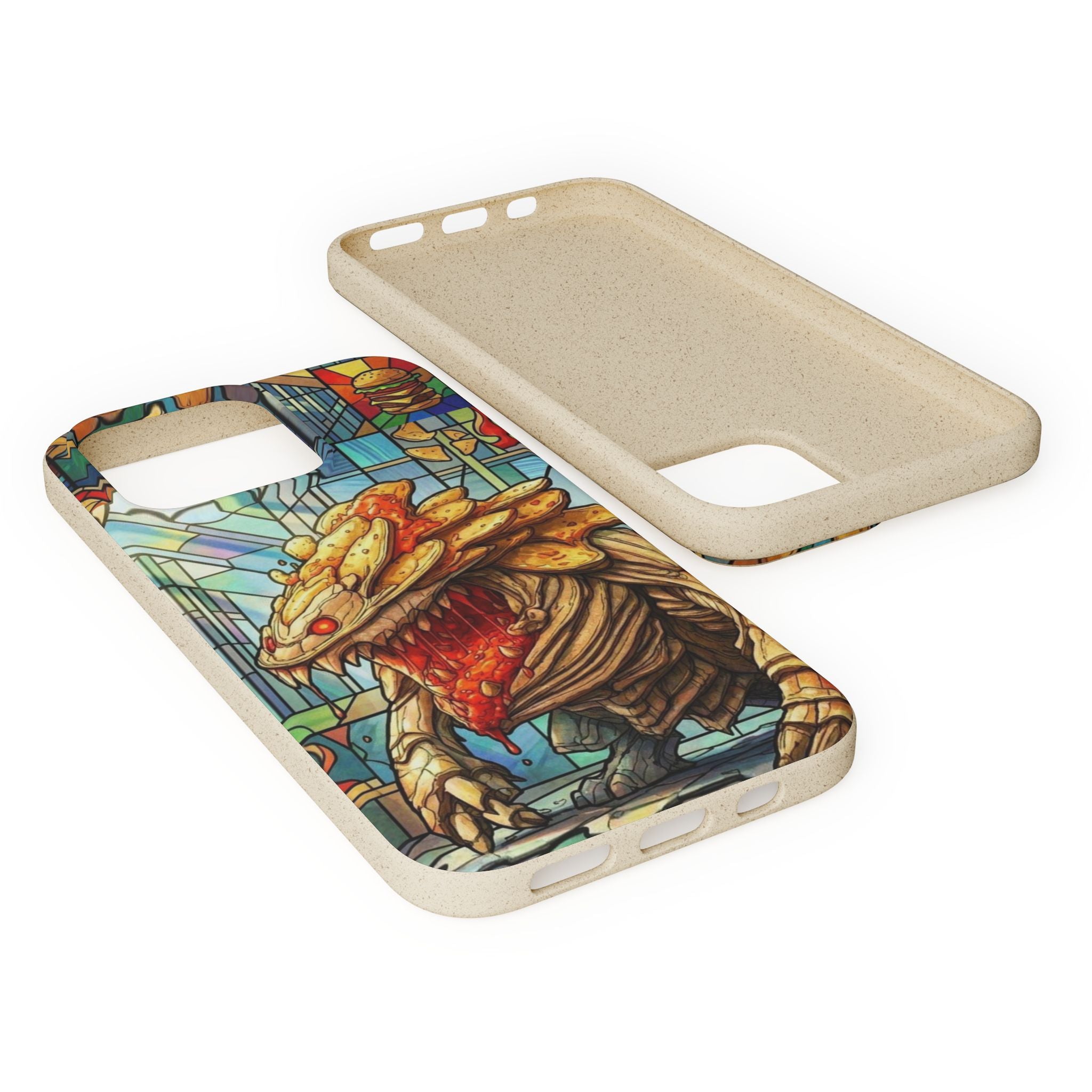 Special MOUMONS006 stained glass Biodegradable Phone Case