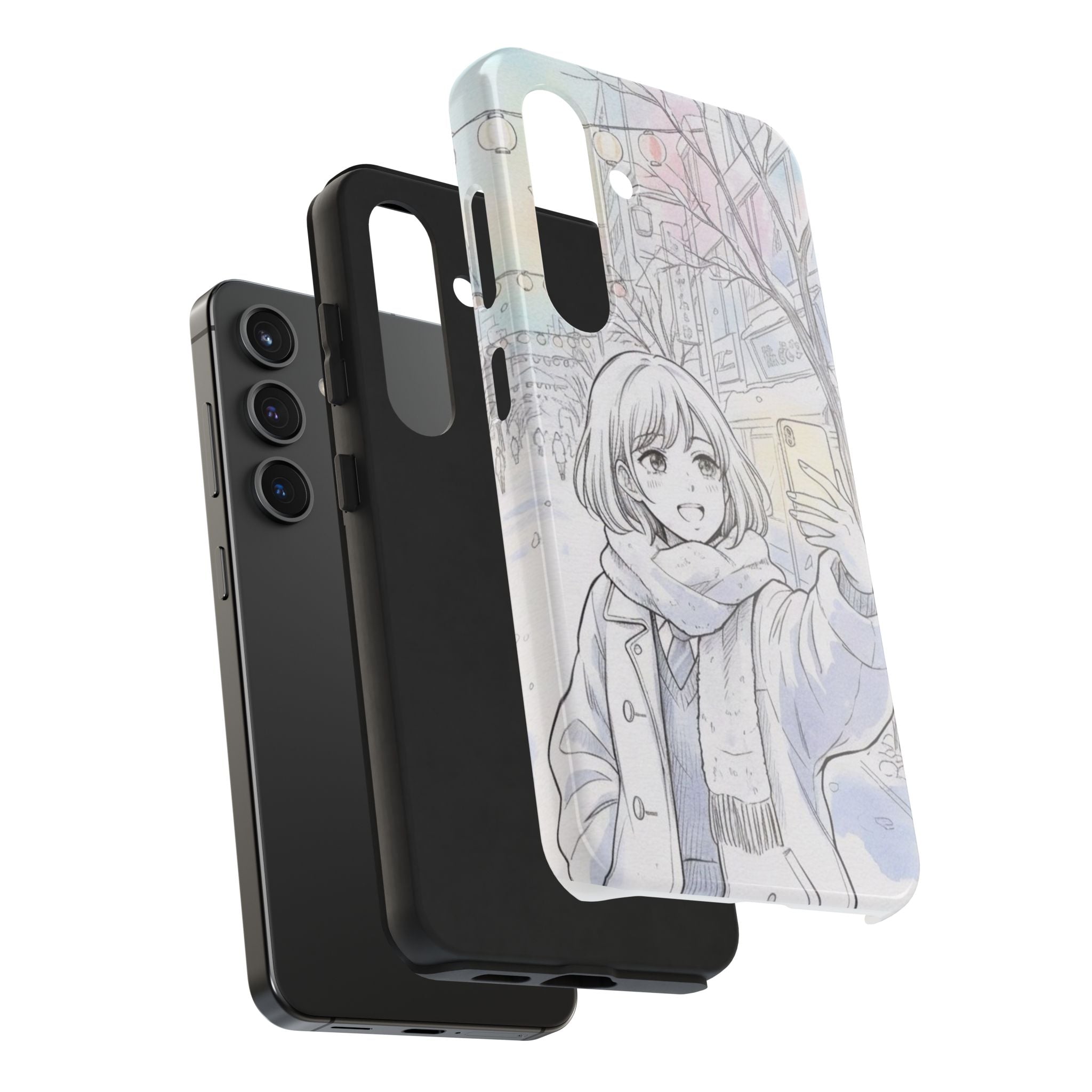 NO001 CITY VIEW Tough Phone Cases