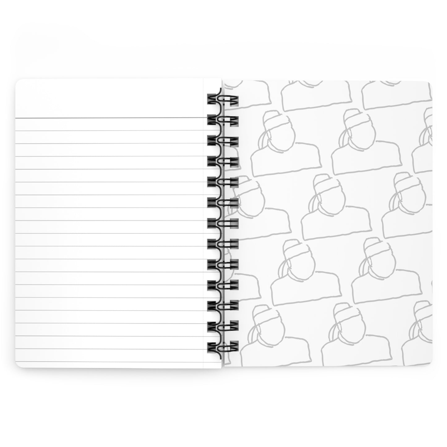 Artistic Spiral Bound Journal, Sketchbook for Creatives, Unique Gift for Writers, Notebook for Inspiration, Journal for Artists