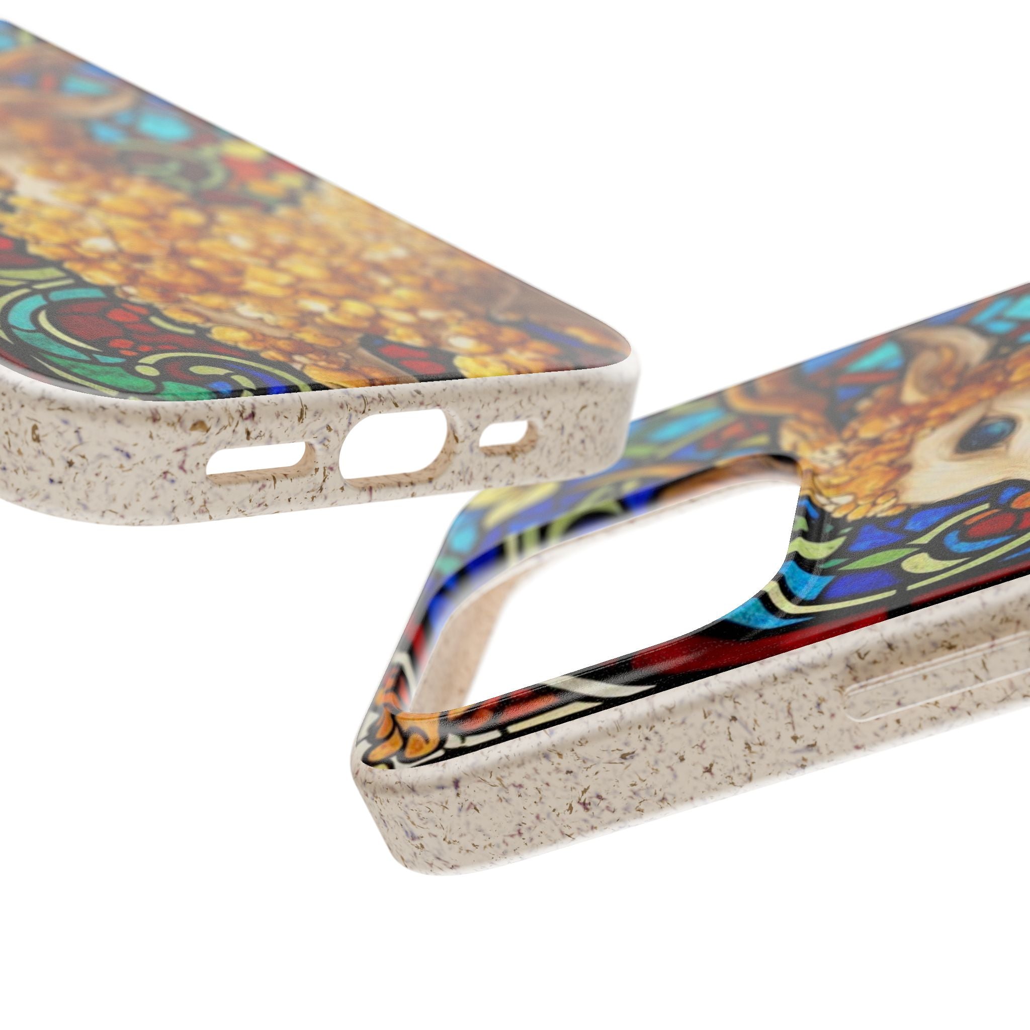 Special MOUMONS001 stained glass Biodegradable Phone Case