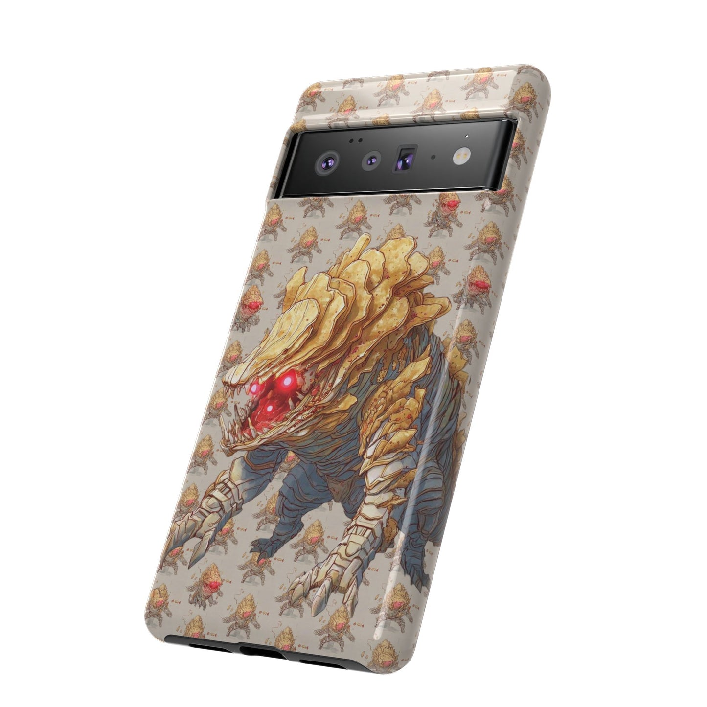 MOUMONS008 Phone Case — Gaming Beast with Red Eyes