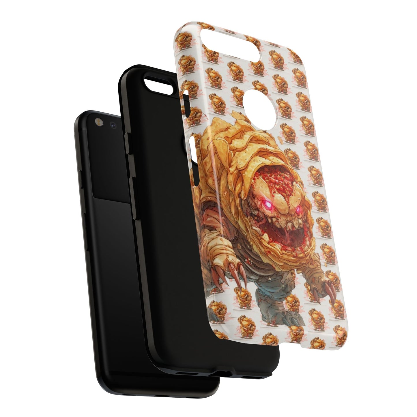 MOUMONS007 Phone Case — Durable Protective iPhone Cover with Creepy Art