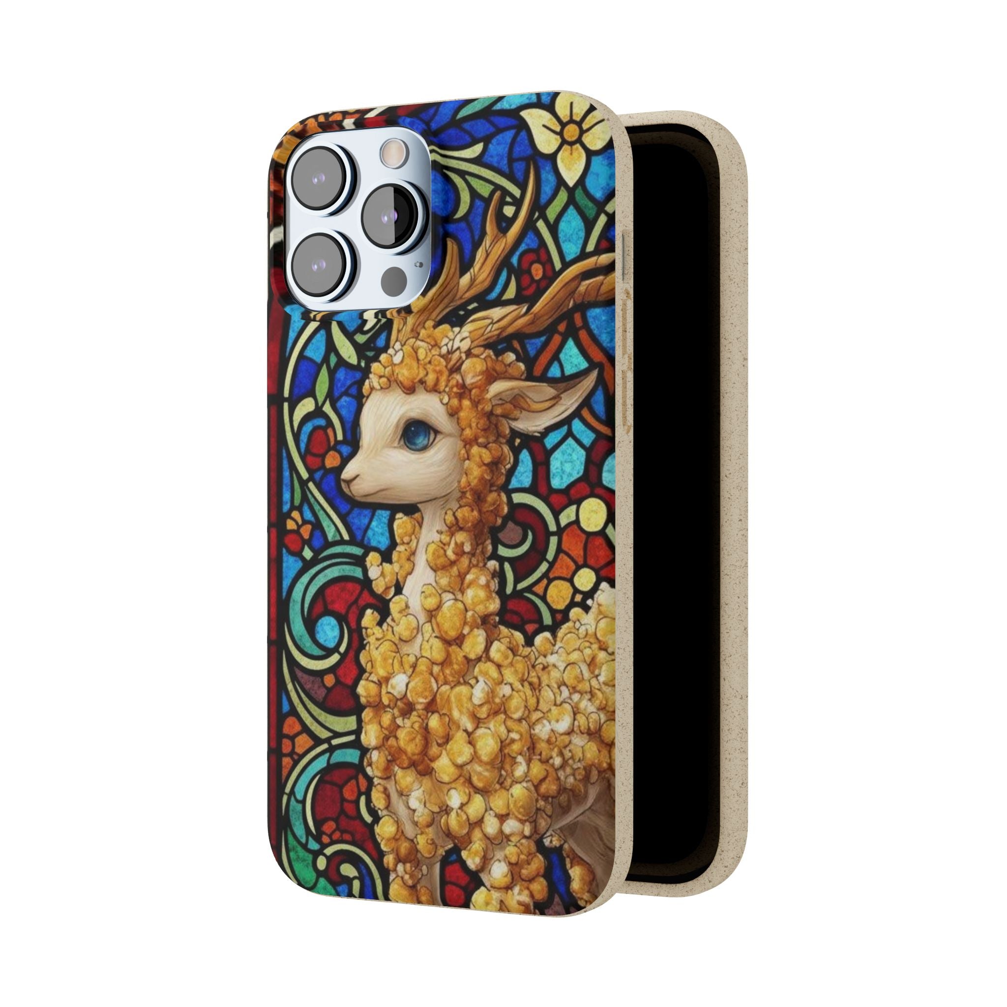 Special MOUMONS001 stained glass Biodegradable Phone Case