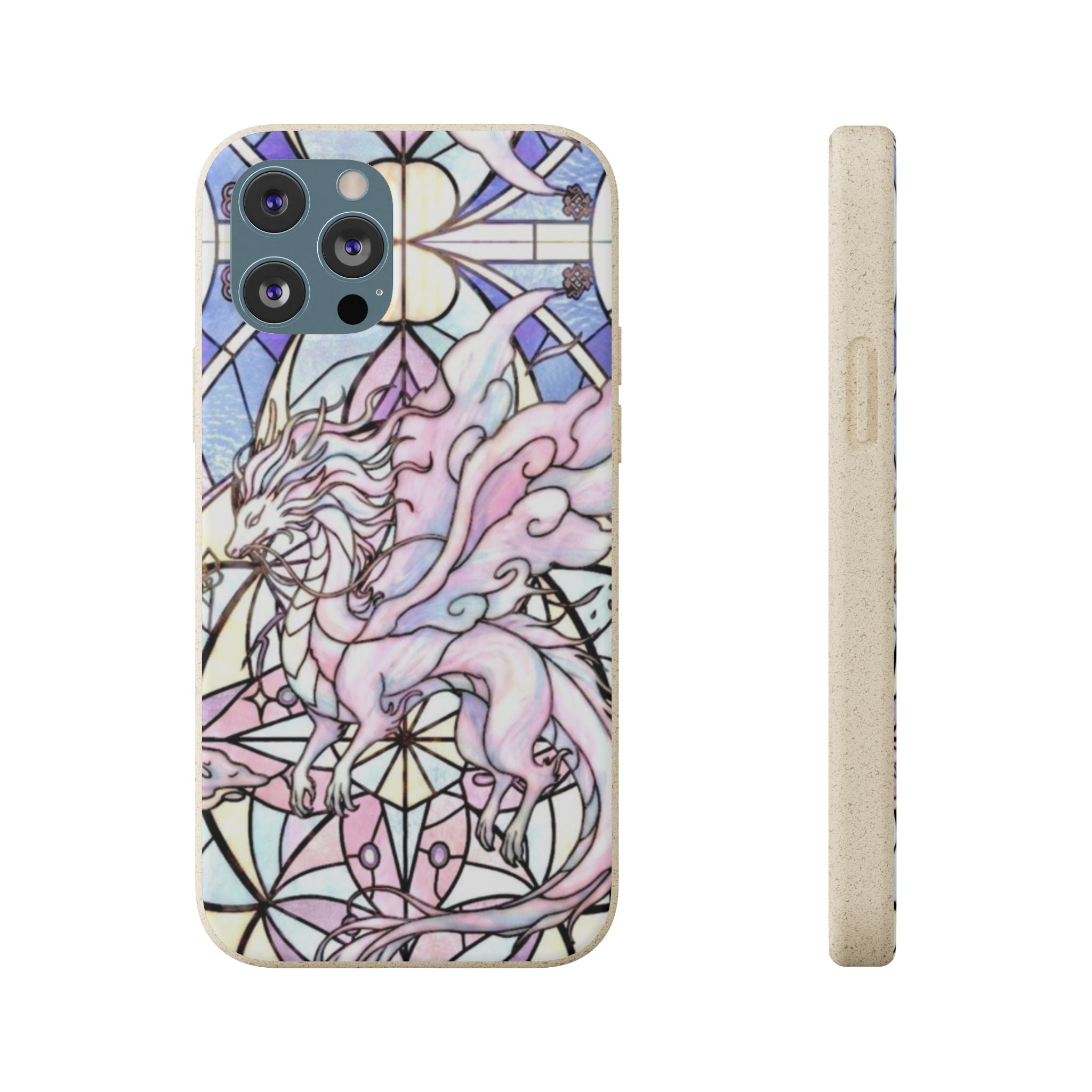 Special MOUMONS024 stained glass biodegradable Phone Case