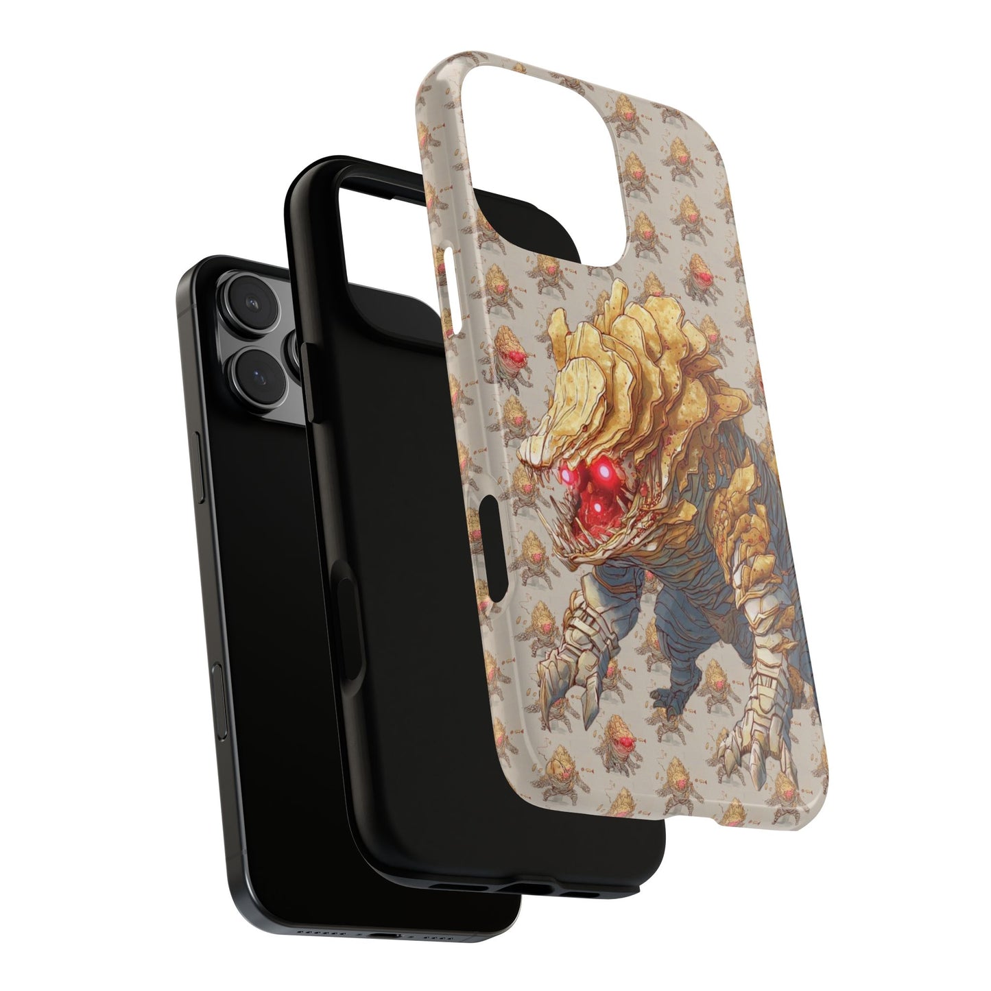 MOUMONS008 Phone Case — Gaming Beast with Red Eyes