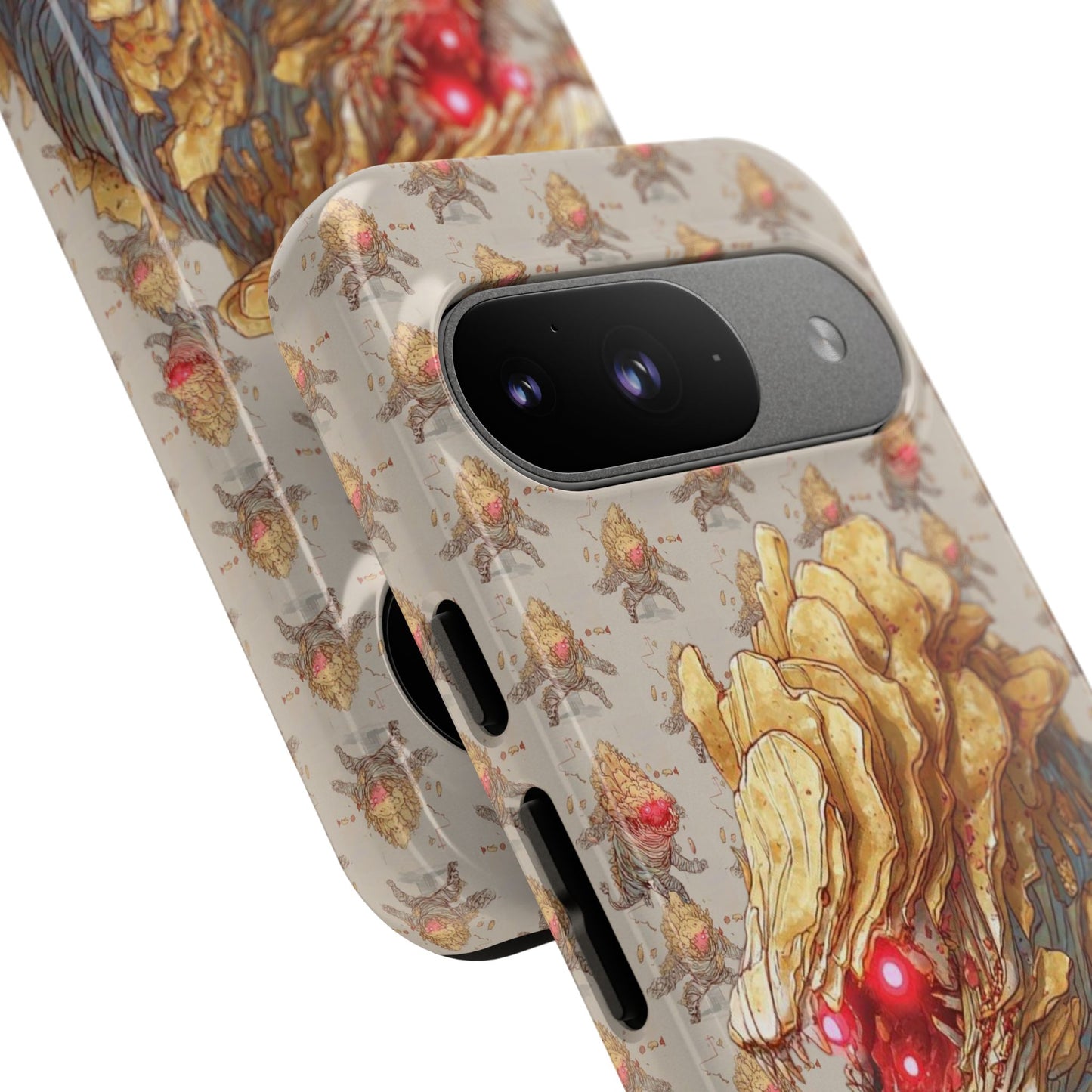 MOUMONS008 Phone Case — Gaming Beast with Red Eyes