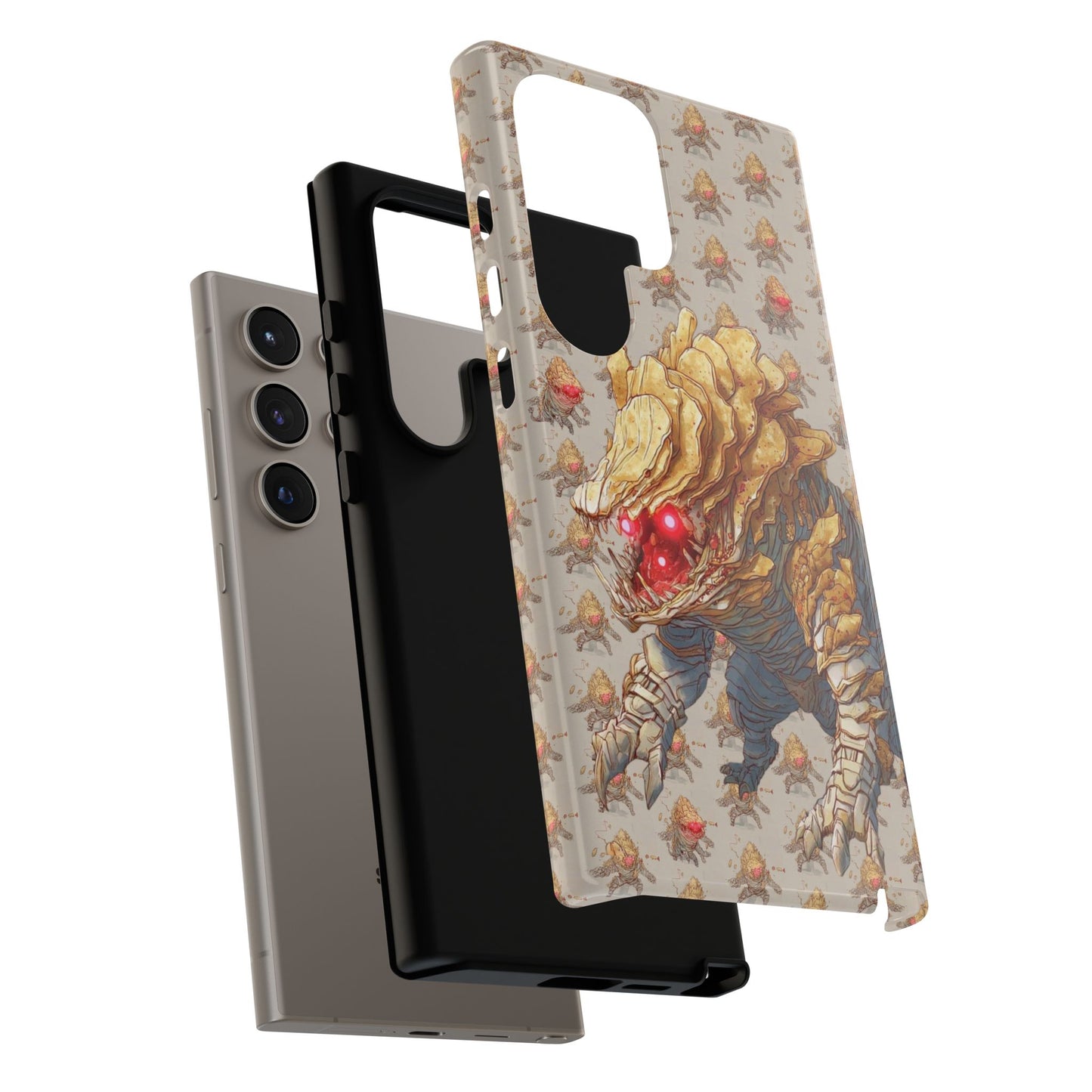 MOUMONS008 Phone Case — Gaming Beast with Red Eyes