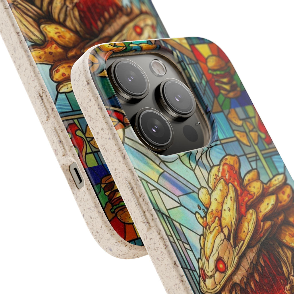 Special MOUMONS006 stained glass Biodegradable Phone Case