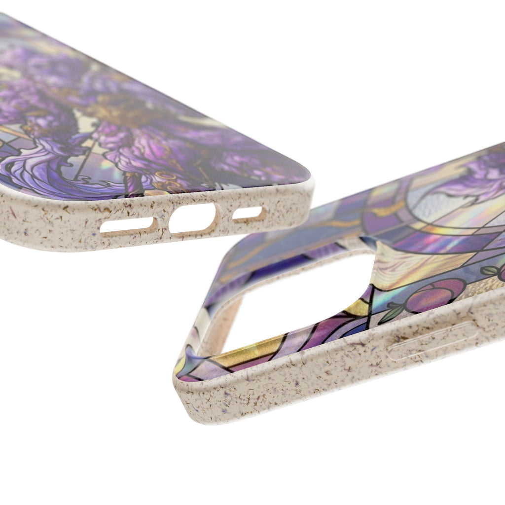 Special MOUMONS003 stained glass Biodegradable Phone Case