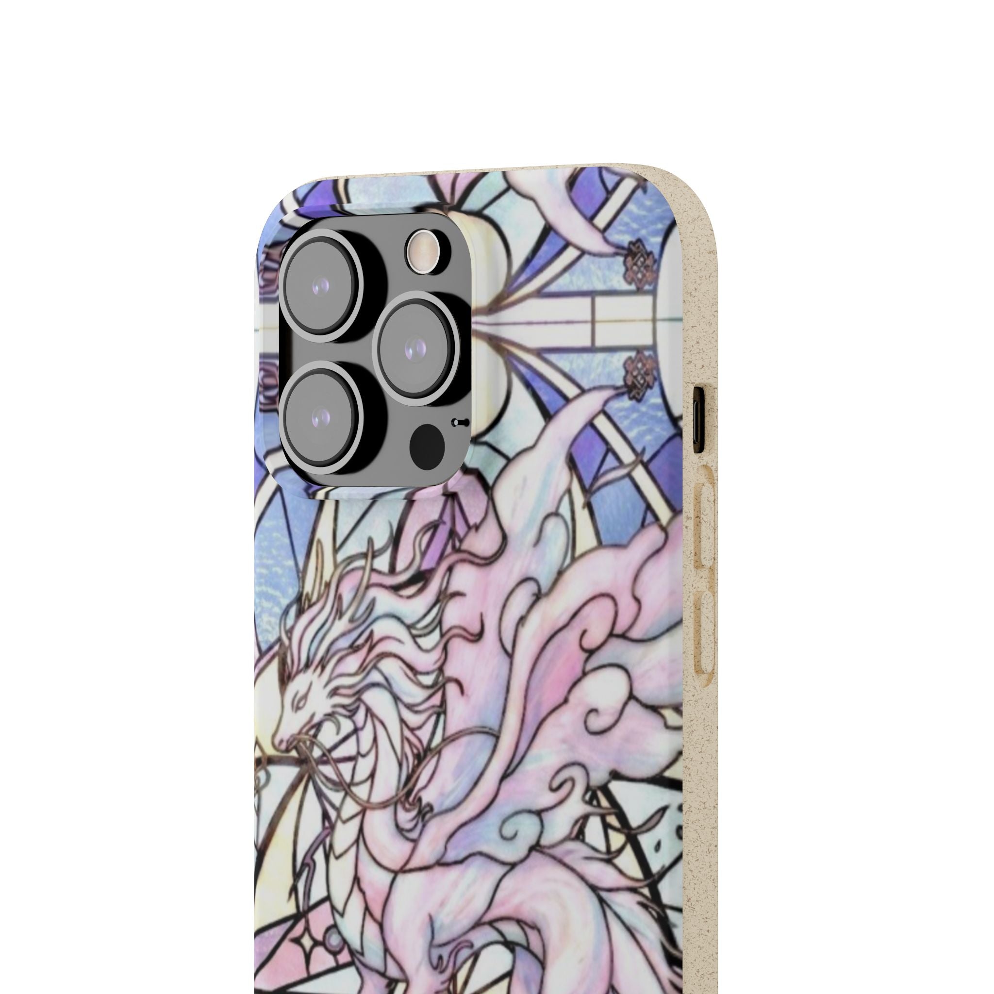 Special MOUMONS024 stained glass biodegradable Phone Case