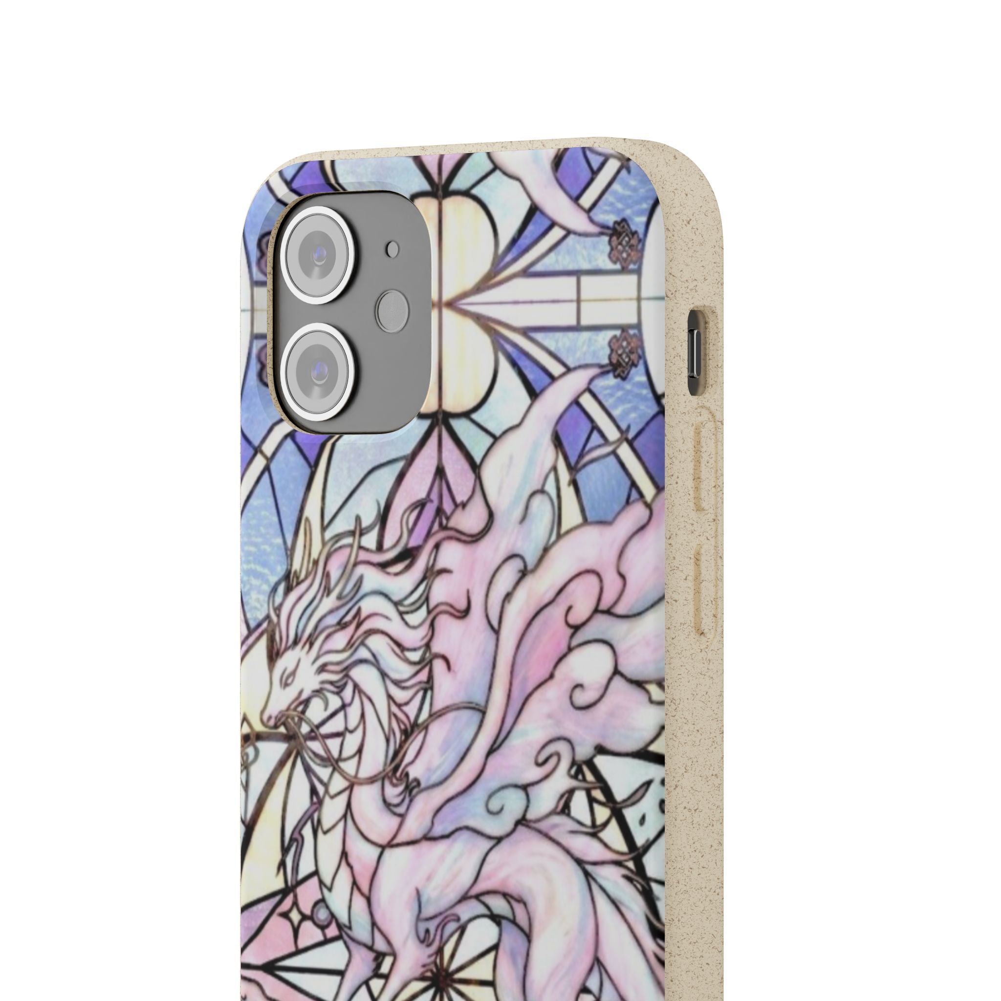 Special MOUMONS024 stained glass biodegradable Phone Case