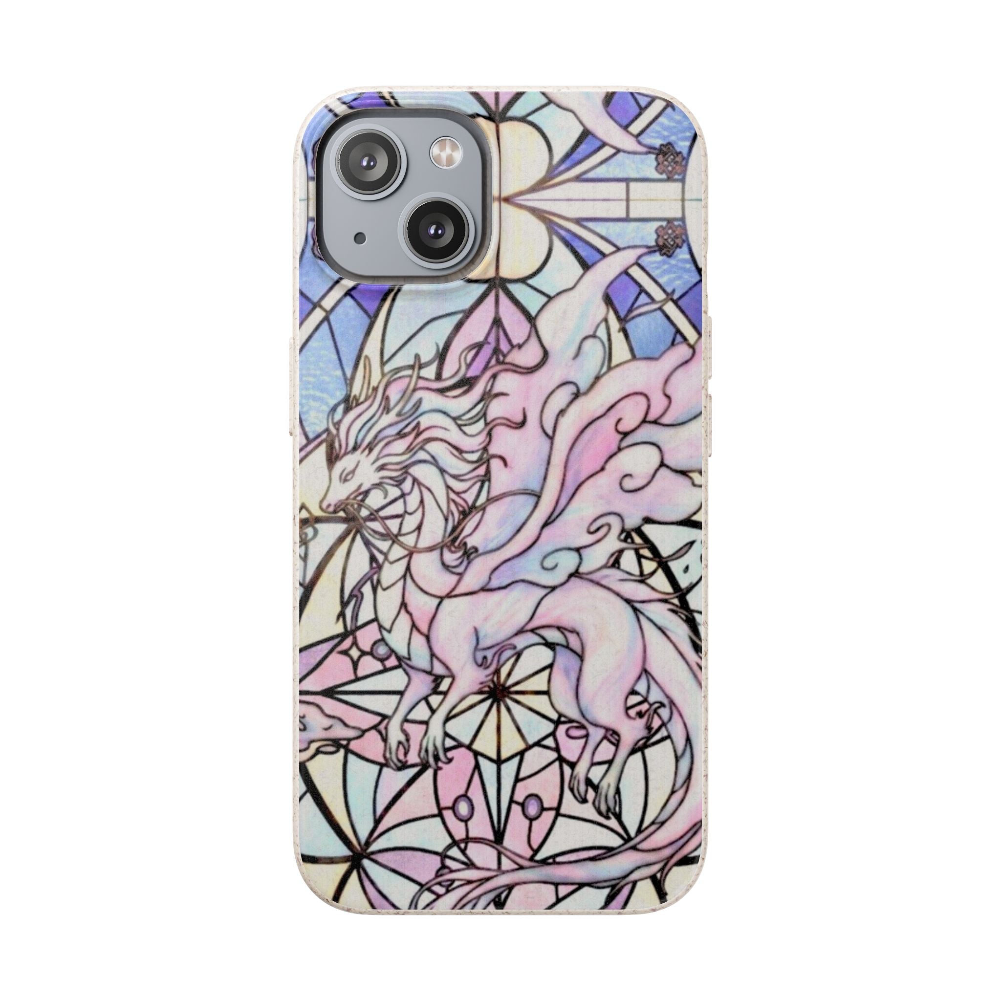 Special MOUMONS024 stained glass biodegradable Phone Case