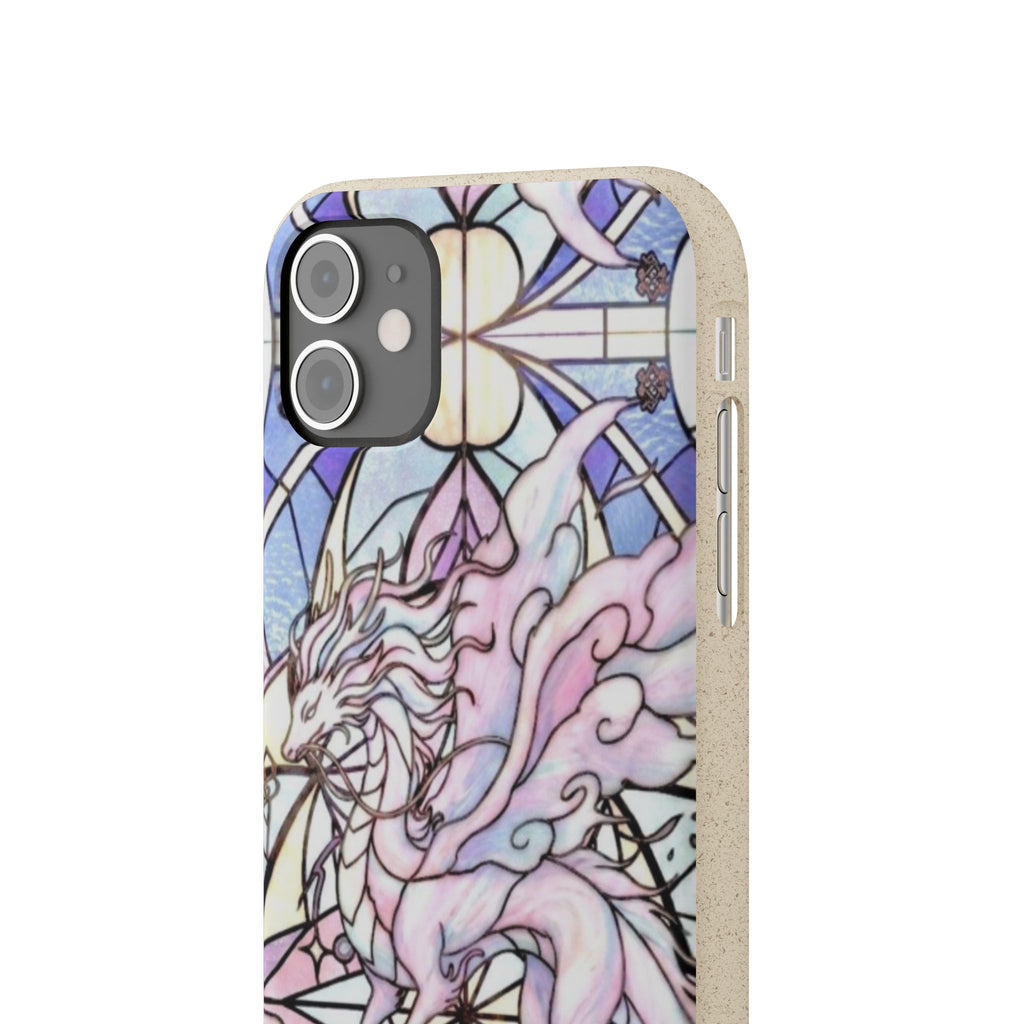 Special MOUMONS024 stained glass biodegradable Phone Case