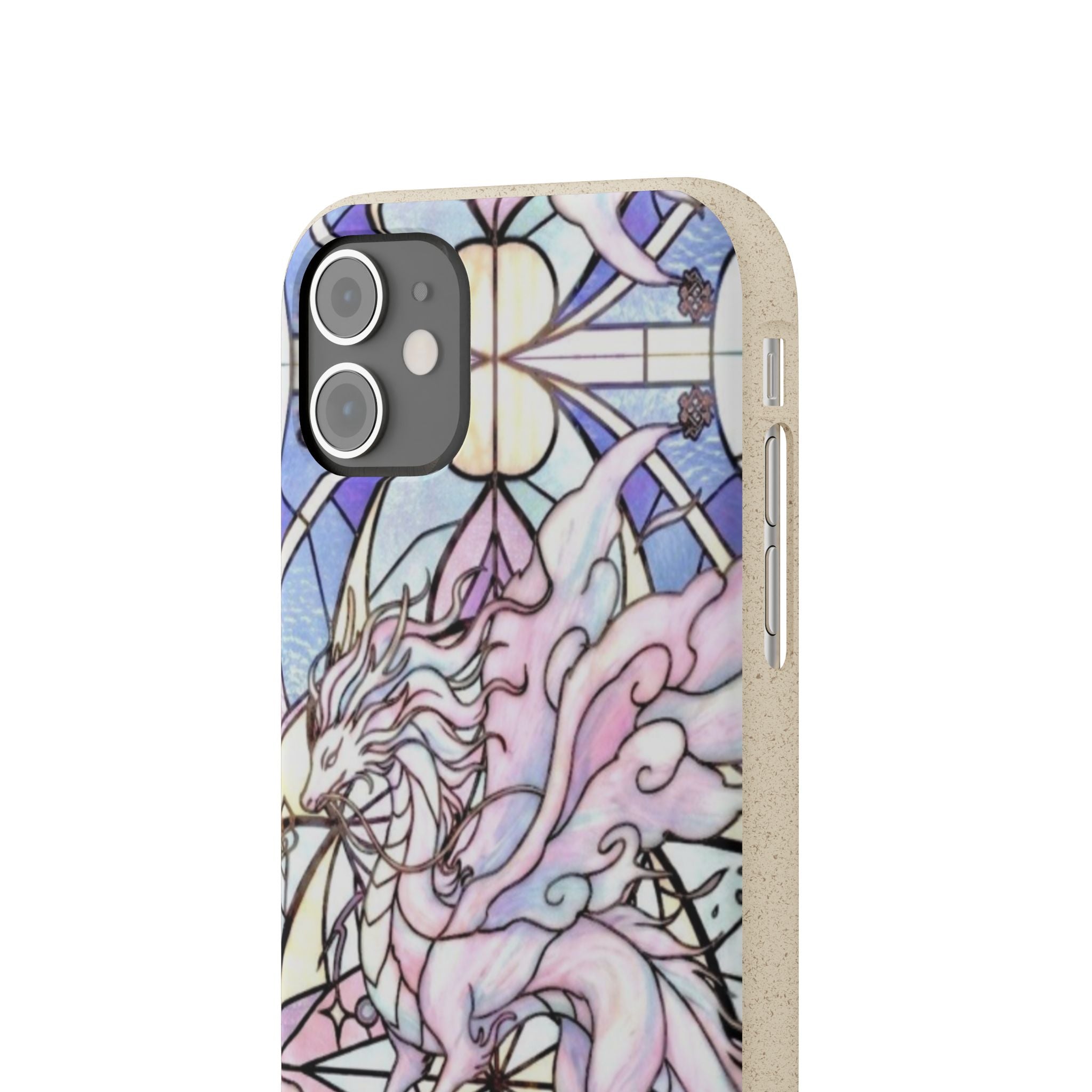 Special MOUMONS024 stained glass biodegradable Phone Case