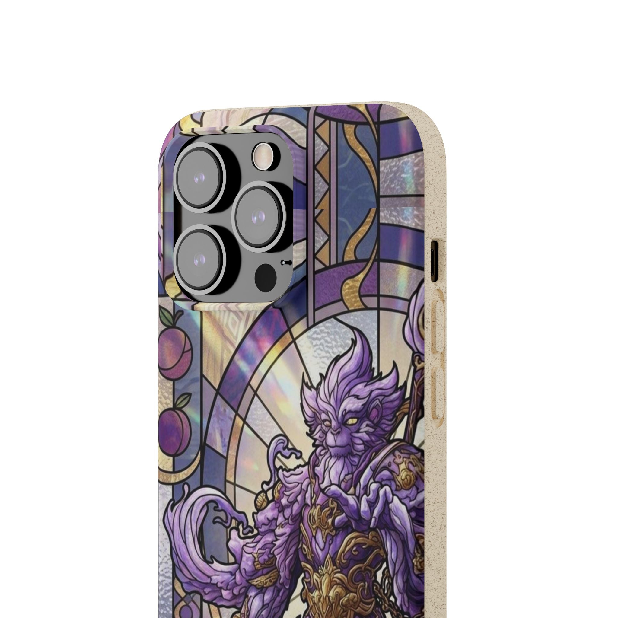 Special MOUMONS003 stained glass Biodegradable Phone Case