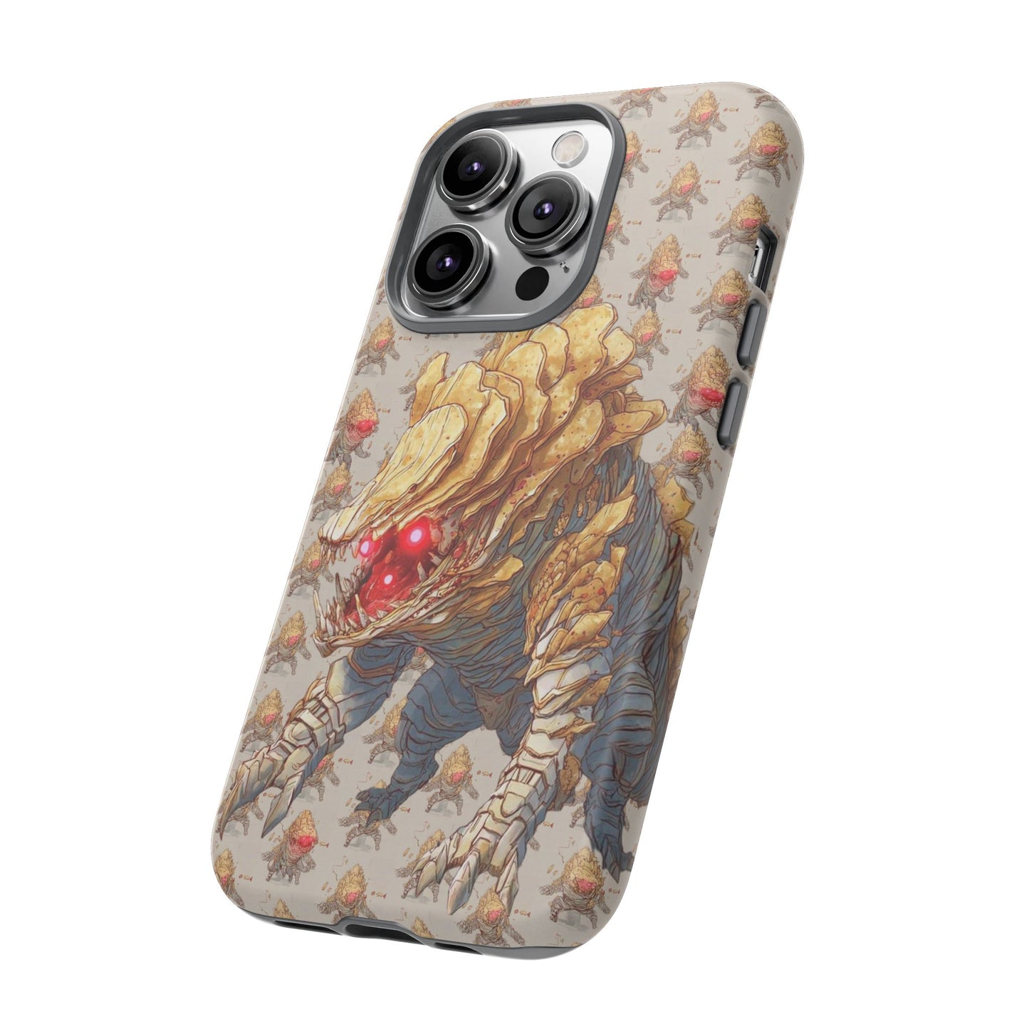 MOUMONS008 Phone Case — Gaming Beast with Red Eyes