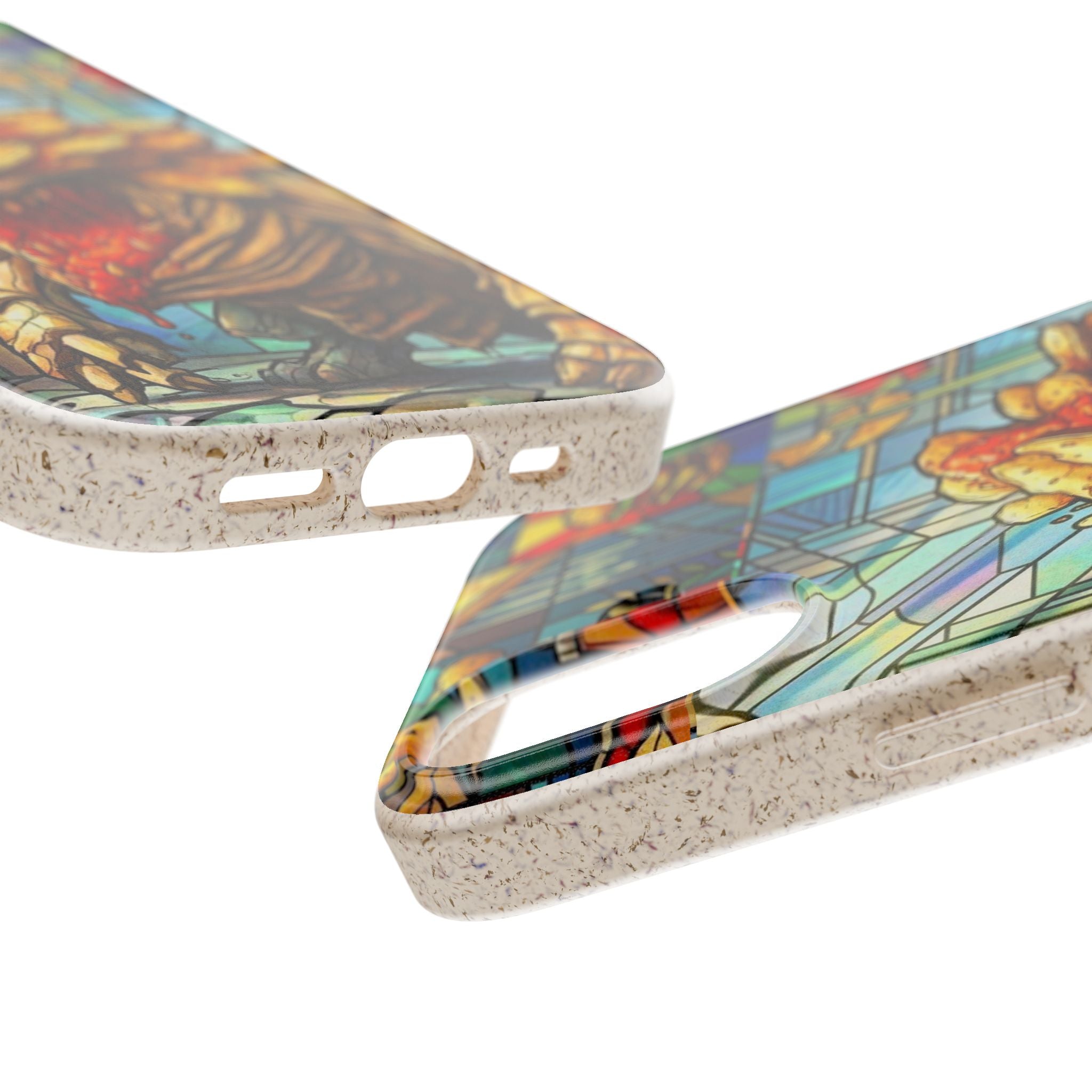 Special MOUMONS006 stained glass Biodegradable Phone Case