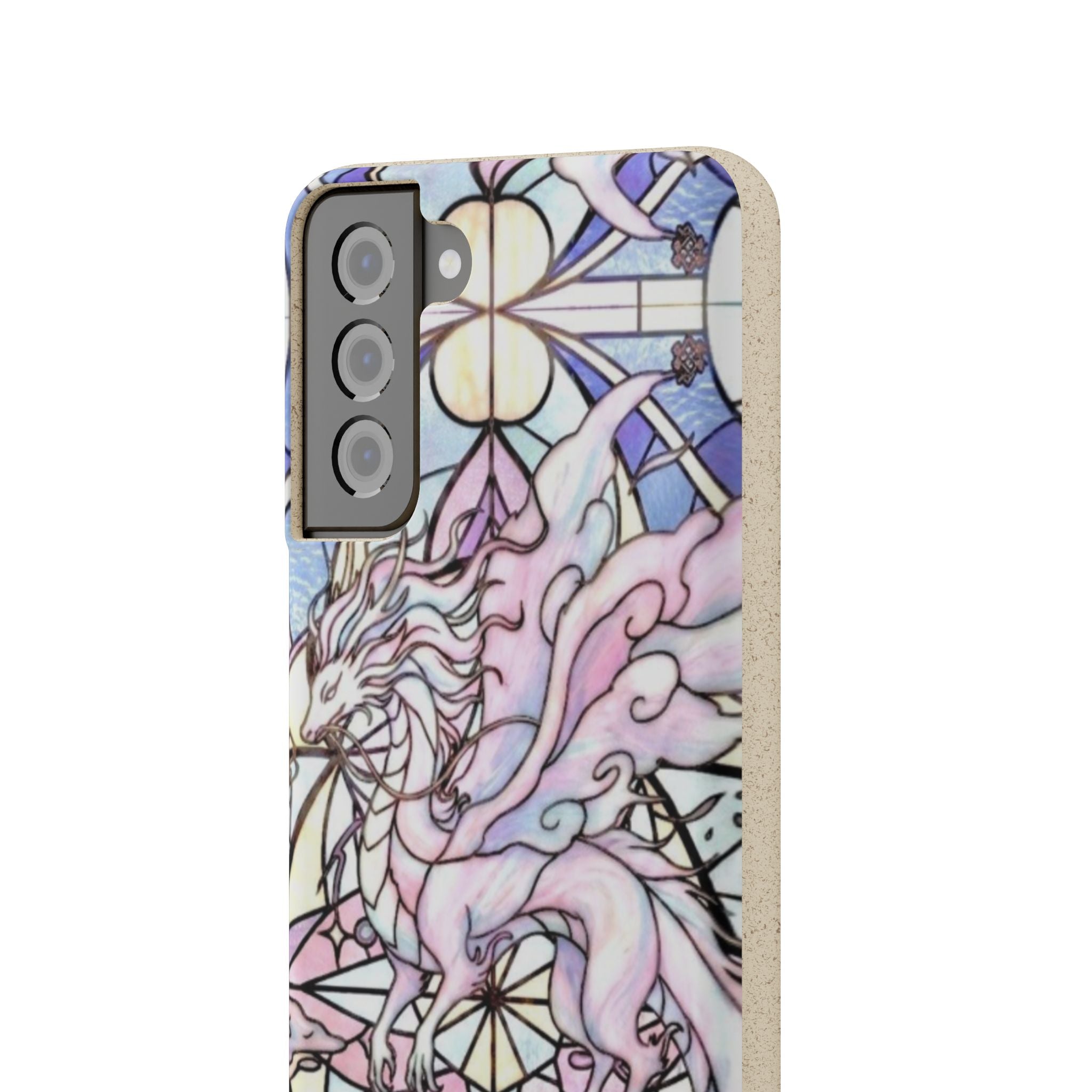 Special MOUMONS024 stained glass biodegradable Phone Case