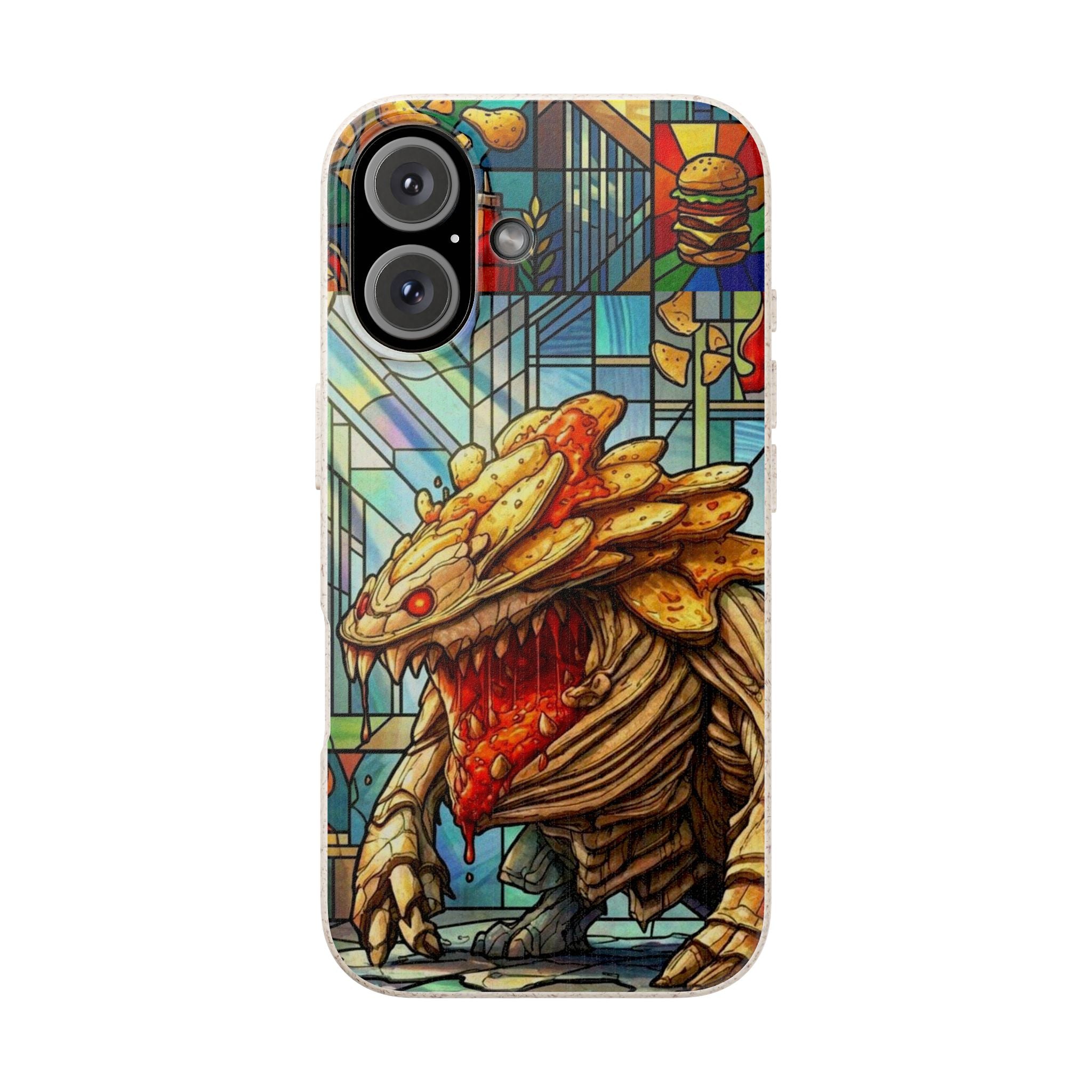 Special MOUMONS006 stained glass Biodegradable Phone Case