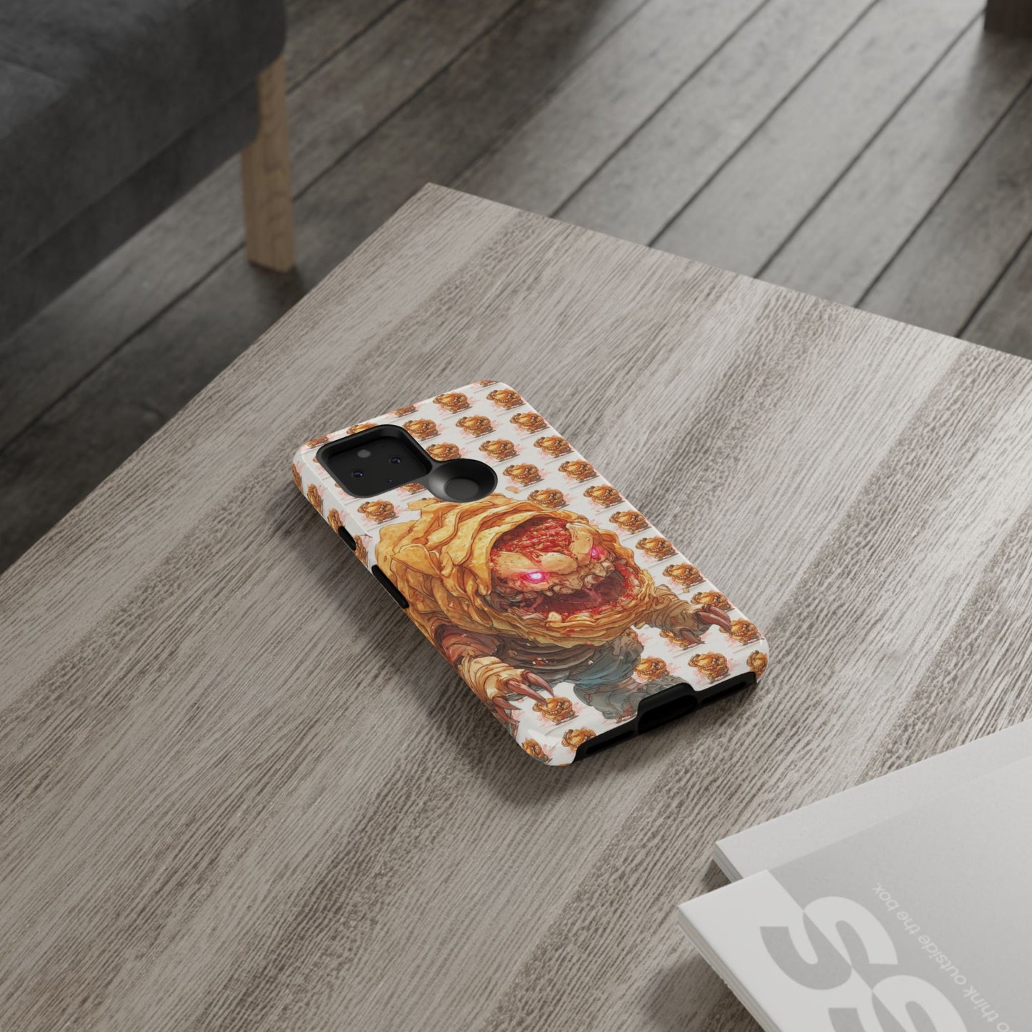 MOUMONS007 Phone Case — Durable Protective iPhone Cover with Creepy Art