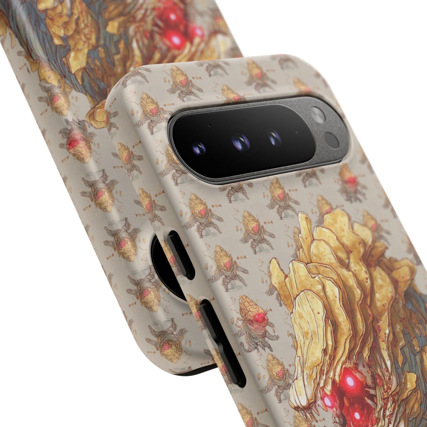 MOUMONS008 Phone Case — Gaming Beast with Red Eyes