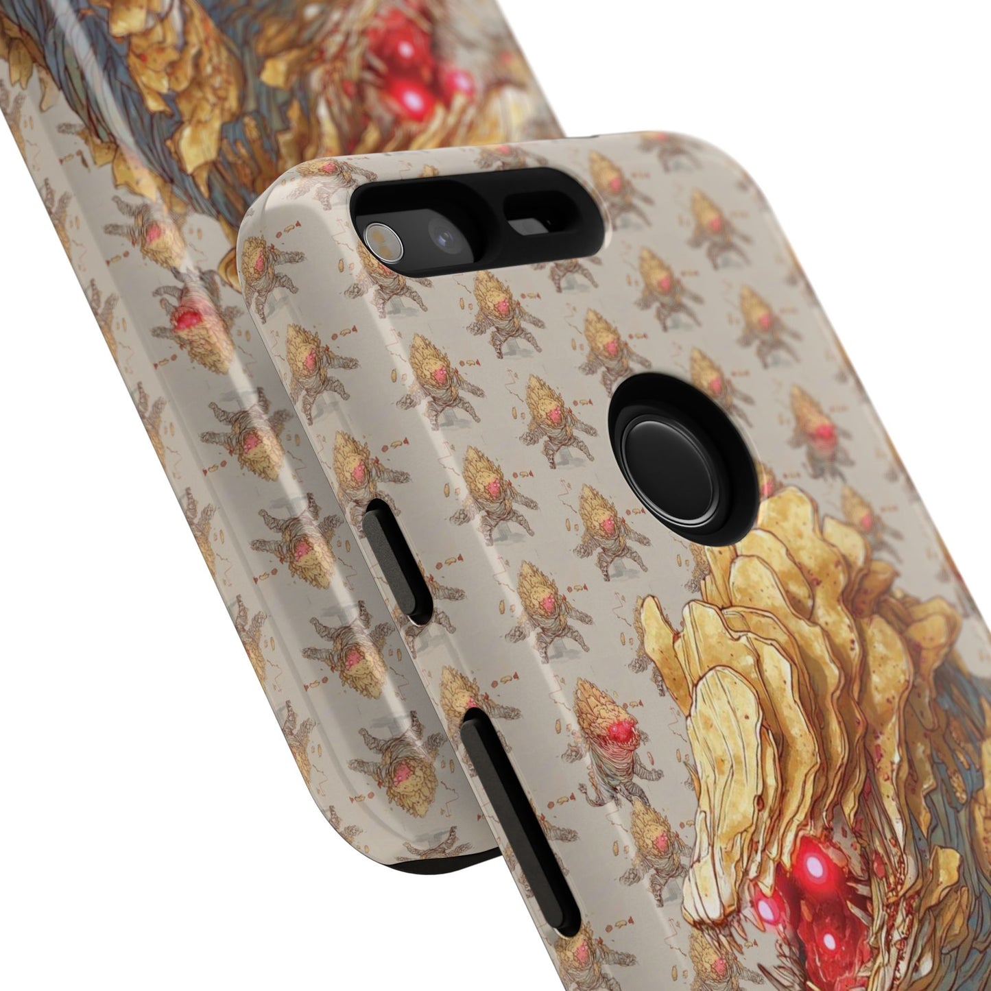 MOUMONS008 Phone Case — Gaming Beast with Red Eyes