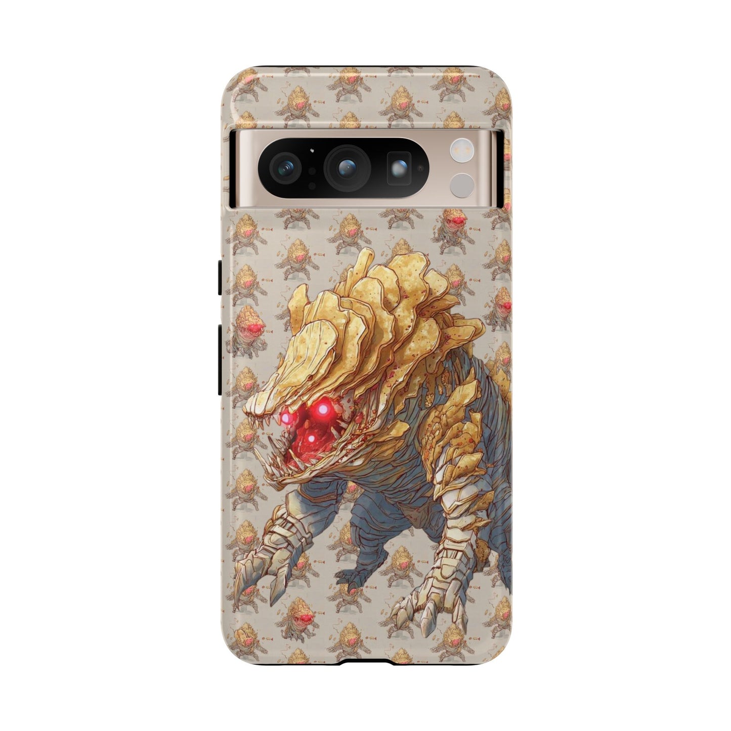 MOUMONS008 Phone Case — Gaming Beast with Red Eyes
